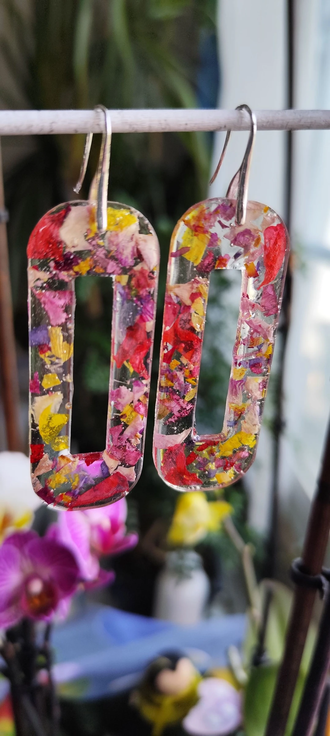 Earrings #XXL Assorted Flowers – photo 6